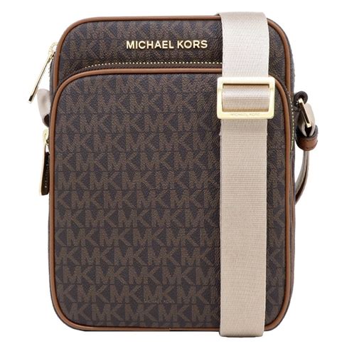 michael kors canvas bag crossbody.